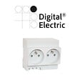 DIGITAL ELECTRIC - Digital Electric Double Prise Modulaire 16A - vignette