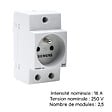 SIEMENS - SIEMENS Prise modulaire 2P+T 16A 2,5 modules - vignette