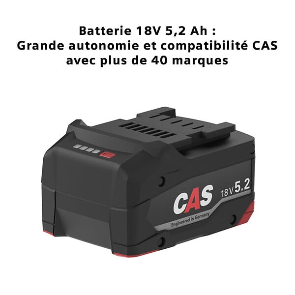 SCANGRIP LIGHTING - Batterie 18V LI-POWER 5,2Ah pour projecteur CAS - Scangrip - large