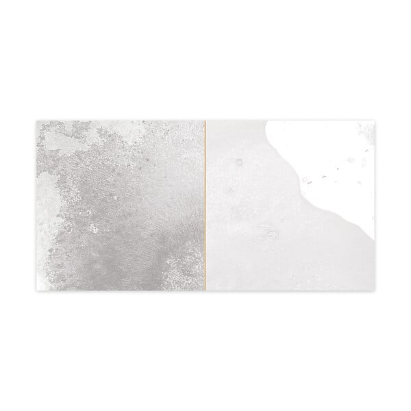 RO'MA NATURE - Carrelage Vintage effet Zellige Gris 40x20x1,03 cm Atelora - Mur intérieur (vendu par carton de 0,96 m²) - large