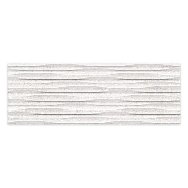 RO'MA NATURE - Carrelage effet Pierre 3D Gris Perle Linea 100x33,3x0,98 cm Orvigny - Mur intérieur (vendu par carton de 1,67 m²) - large