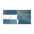 RO'MA NATURE - Carrelage Vintage effet Zellige Bleu 40x20x1,03 cm Atelora - Mur intérieur (vendu par carton de 0,96 m²) - vignette