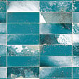RO'MA NATURE - Carrelage Vintage effet Zellige Bleu/Vert 40x20x1,03 cm Atelora - Mur intérieur (vendu par carton de 0,96 m²) - vignette