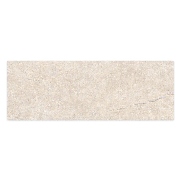 RO'MA NATURE - Carrelage effet Pierre Beige Coquille 100x33,3x0,86 cm Torvane - Mur intérieur (vendu par carton de 2 m²) - large