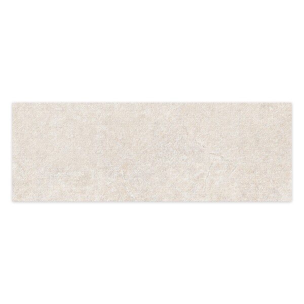 RO'MA NATURE - Carrelage effet Pierre 3D Beige Coquille Granula 100x33,3x0,86 cm Torvane - Mur intérieur (vendu par carton de 2 m²) - large