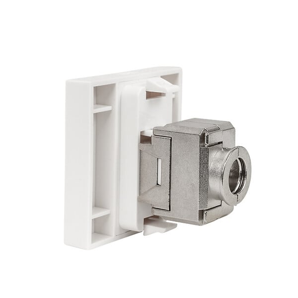 BATILEC - BATILEC Pack 4 prises terminales RJ45 Cat 6A 45x45 - 2 modules, haute performance et fiabilité garantie - large