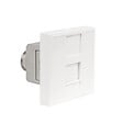 BATILEC - BATILEC Pack 4 prises terminales RJ45 Cat 6A 45x45 - 2 modules, haute performance et fiabilité garantie - vignette