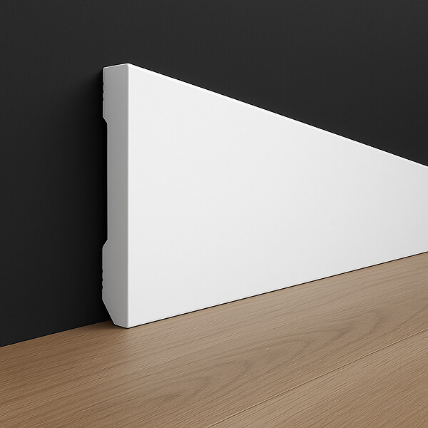 PROTOCOLE HOME - Plinthe polymère peignable 70 mm x 2400 mm, épaisseur 14 mm - large