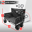 ELEM GARDEN TECHNIC - Chariot multifonctions pliable 99x59x51cm - vignette