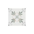 RO'MA NATURE - Carrelage effet Carreau ciment Roselis Vert 22,3x22,3x0,9 cm Ventoril - Sol et mur intérieur (vendu par carton de 0,65 m²) - vignette