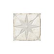 RO'MA NATURE - Carrelage Vintage effet Carreau ciment 3D Etoile Blanche et Fond Blanc 22,3x22,3x0,9 cm Sparta - Sol et mur intérieur (vendu par carton de 0,65 m²) - vignette