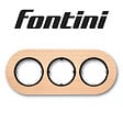 FONTINI - Plaque 3 postes hetre naturel  DO-FONTINI - vignette