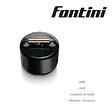 FONTINI - Va-et-vient metal cuivre brillant porcelaine noire DO-FONTINI - vignette