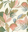RASCH - Papier peint Vgi motif papillou - Vert - 10.05x0.53m - vignette