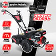 ELEM GARDEN TECHNIC - Rotovateur 212cc largeur de travail 50cm - vignette