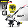GARDEO PRO - Motoculteur thermique à arbre horizontal 79 CC - 6 fraises - largeur de travail 60cm - vignette