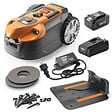 LAWNMASTER - Robot tondeuse autonome 24V sans fil périmétrique avec station de charge - Max 800m² - vignette