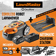 LAWNMASTER - Robot tondeuse autonome 24V sans fil périmétrique avec station de charge - Max 800m² - vignette