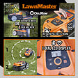 LAWNMASTER - Robot tondeuse autonome 24V sans fil périmétrique avec station de charge - Max 800m² - vignette