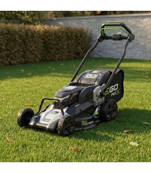 EGO POWER+ - Tondeuse à gazon électrique, largeur de coupe 76cm, sans batterie ni chargeur - Ego Power+ LMX7600SP - large