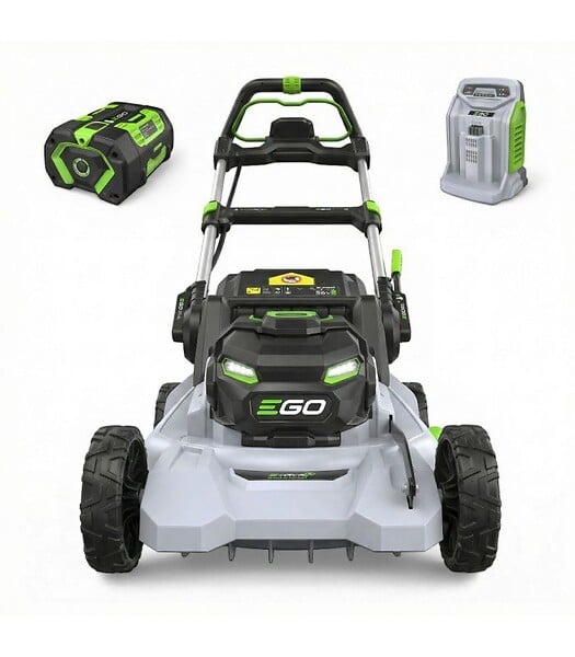 EGO POWER+ - Pack tondeuse à gazon 47cm sur batterie sans fil avec une batterie 6Ah et un chargeur rapide - Ego Power+ LM1914E-SP - large