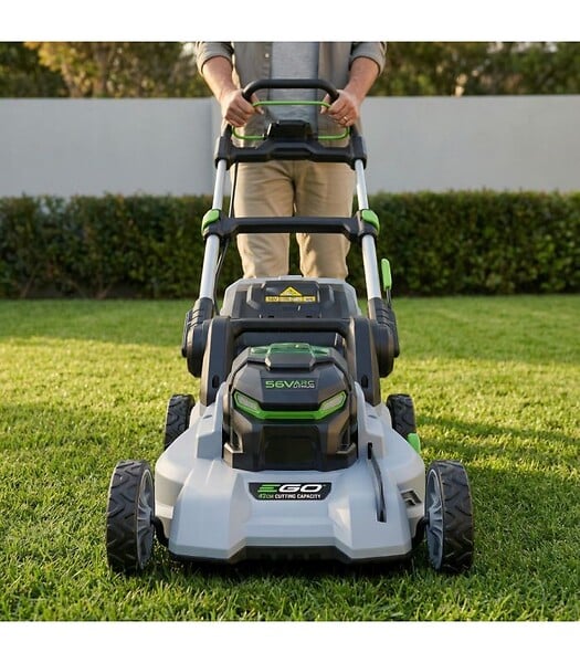 EGO POWER+ - Tondeuse à gazon électrique, largeur de coupe 42cm, sans batterie ni chargeur - Ego Power+ LM1710E - large