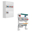 EATON CAPRI - EATON TABLEAU 2 rangées 2 ID 40AC & 1 40 A 4 10A 3 16A 2 20A 1 32A EATON - vignette