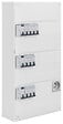 SIEMENS - Tableau électrique pré-équipé 3 rangées 39 modules 10 disjoncteurs 3 interrupteurs différentiels + prise 2P + T-SIEMENS - vignette