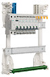 SIEMENS - Tableau 2 rangées pré-équipé 1 inter. diff. 40A type AC + 6 disjoncteurs-SIEMENS - vignette