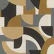 RASCH - Papier peint intissé Vgi motif graphic shapes - L.10,05x53cm - vignette