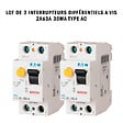 EATON CAPRI - EATON Lot de 2 interrupteurs différentiels PFGM, 2x63A 30mA type AC - vignette