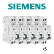 SIEMENS - SIEMENS Lot de 5 Disjoncteurs PH 20A (983) - vignette