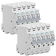 SIEMENS - SIEMENS Lot de 10 disjoncteurs auto P+N 10A - vignette