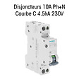 SIEMENS - Disjoncteur 10A Ph+N courbe C 4.5kA 230V-SIEMENS - vignette