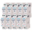 EATON CAPRI - EATON Lot de 10 disjoncteurs 16A Ph+N à vis 45kA 230V courbe C, protection fiable et conforme EN 60898 - vignette
