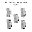 SIEMENS - SIEMENS Lot de 5 disjoncteurs électriques phase + neutre 10A KNX - vignette