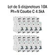 SIEMENS - SIEMENS Lot de 10 Disjoncteurs PH 10A SIEMENS NEW (952) - vignette
