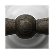 FONTINI - FONTINI GARBY COLONIAL VV Interrupteur Va & Vient Porcelaine Blanche Manette Bois Hêtre - vignette