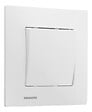 SIEMENS - Va et Vient Blanc Delta Viva + Plaque Blanc - vignette