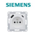 SIEMENS - SIEMENS Prise 2P+T + USB A et USB C - Chargement en simultané BLANC DELTA VIVA - vignette