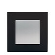 SIEMENS - Poussoir Silver Delta Viva + Plaque Noir - vignette