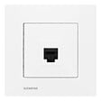 SIEMENS - Prise RJ45 Blanc Delta Viva + Plaque Blanc - vignette