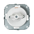 FONTINI - FONTINI GARBY COLONIAL - Double Va & Vient 10A et manette Porcelaine blanche - vignette
