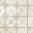 RO'MA NATURE - Carrelage Vintage effet Carreau ciment Blanc 45x45x0,95 cm Selvara - Sol et mur intérieur (vendu par carton de 1 m²) - vignette