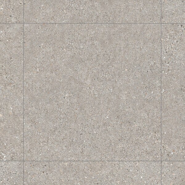 RO'MA NATURE - Carrelage effet Béton Gris Cendré 90x90x0,9 cm In&Out Arvelis - Sol et mur intérieur et Sol extérieur (vendu par carton de 1,62 m²) - large