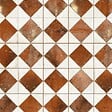 RO'MA NATURE - Carrelage Vintage Terracotta Damier 33x33x0,95 cm Solmira - Sol et mur intérieur (vendu par carton de 1,09 m²) - vignette
