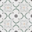 RO'MA NATURE - Carrelage effet Carreau ciment Sorella Vert 22,3x22,3x0,9 cm Ventoril - Sol et mur intérieur (vendu par carton de 0,65 m²) - vignette