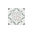 RO'MA NATURE - Carrelage effet Carreau ciment Sorella Vert 22,3x22,3x0,9 cm Ventoril - Sol et mur intérieur (vendu par carton de 0,65 m²) - vignette