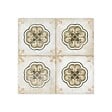 RO'MA NATURE - Carrelage Vintage Noir Patchwork 33x33x0,95 cm Vintara - Sol et mur intérieur (vendu par carton de 1,09 m²) - vignette