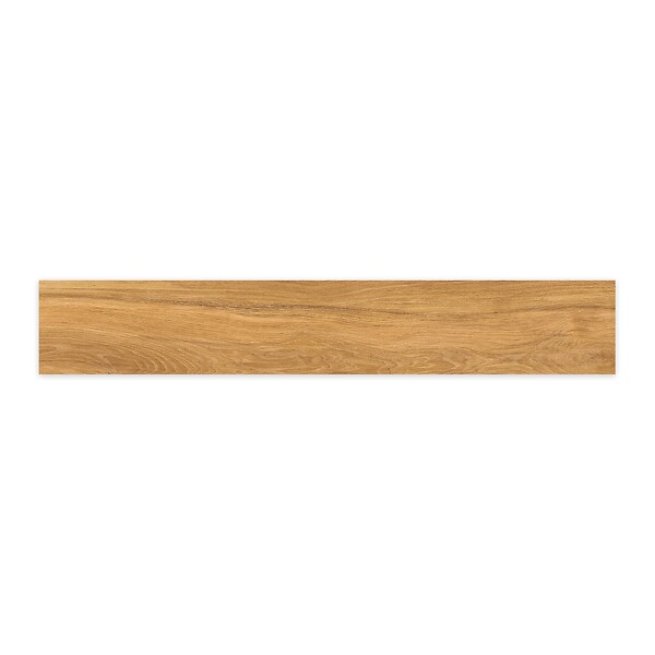 RO'MA NATURE - Carrelage effet Parquet Bois Chêne Naturel 151x24x0,9 cm In&Out Valdoro - Sol et mur intérieur et Sol extérieur (vendu par carton de 1,09 m²) - large